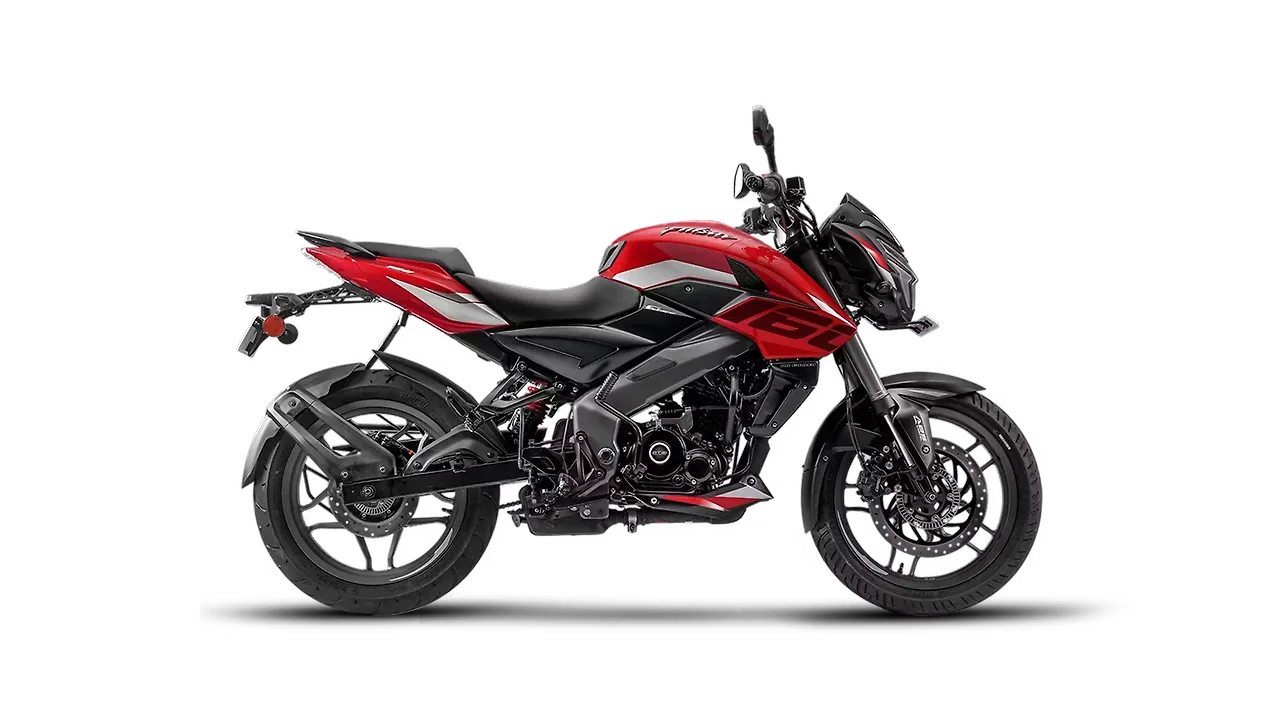 Bajaj Pulsar NS160 — Cocktail Wine Red