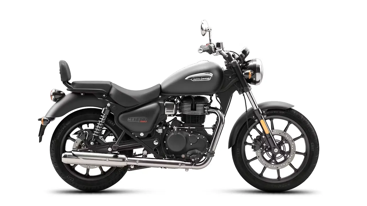 Royal Enfield Meteor 350 Stellar Black color variant
