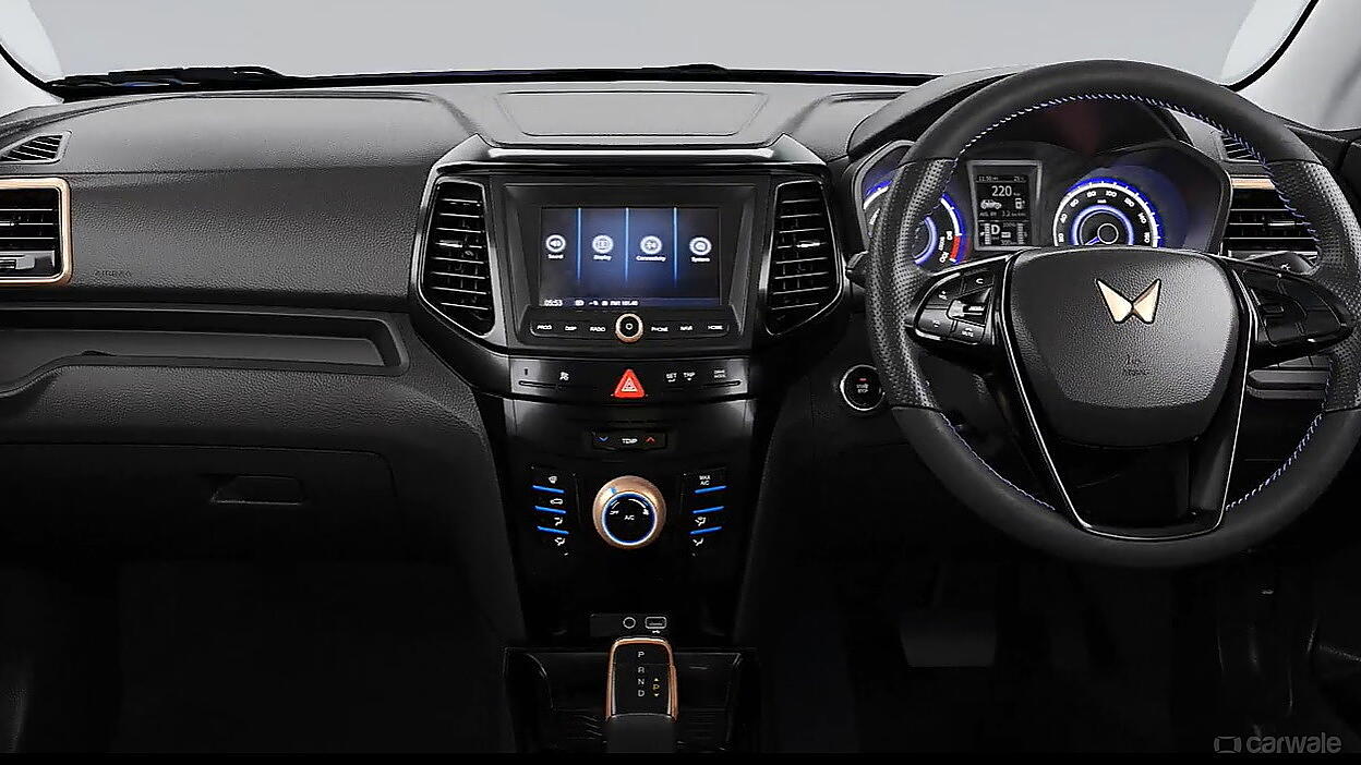 Mahindra XUV400 Infinity Blue Colour - CarWale