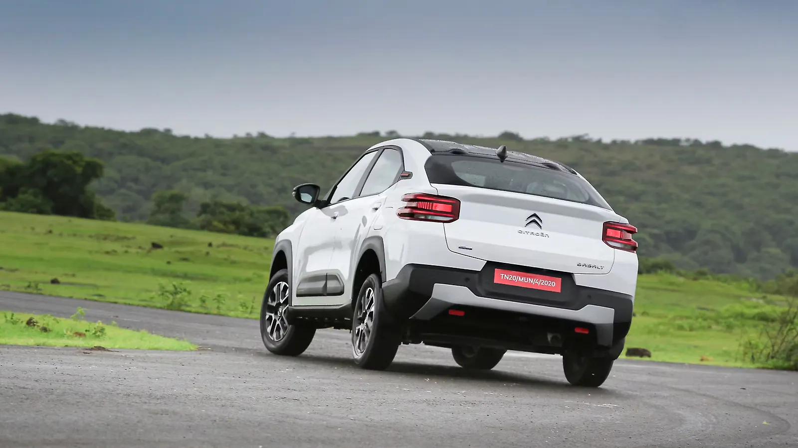 Citroen Basalt Left Rear Three Quarter Citroen Basalt Left Rear Three Quarter