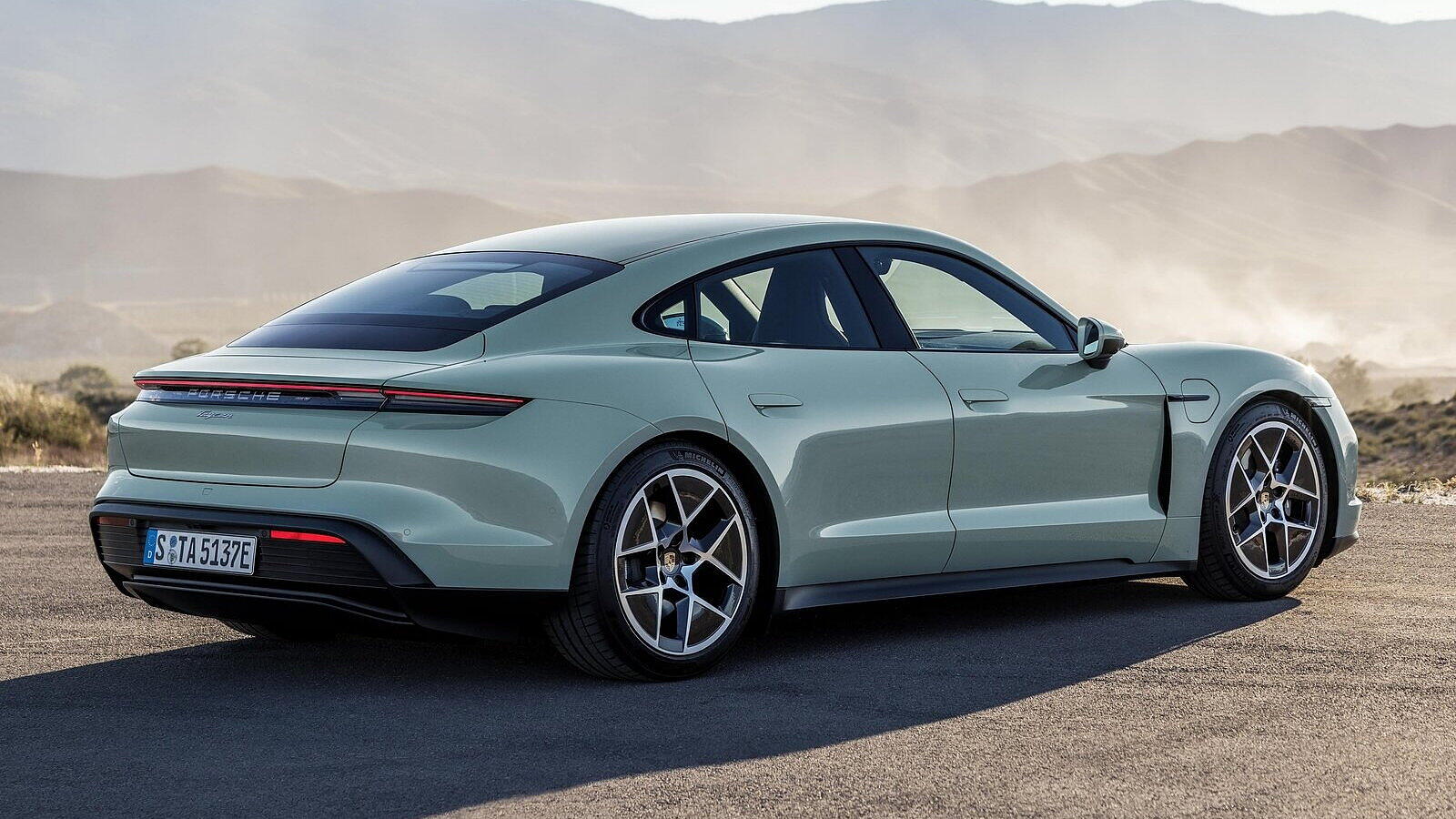 Facelifted Porsche Taycan breaks cover! - CarWale