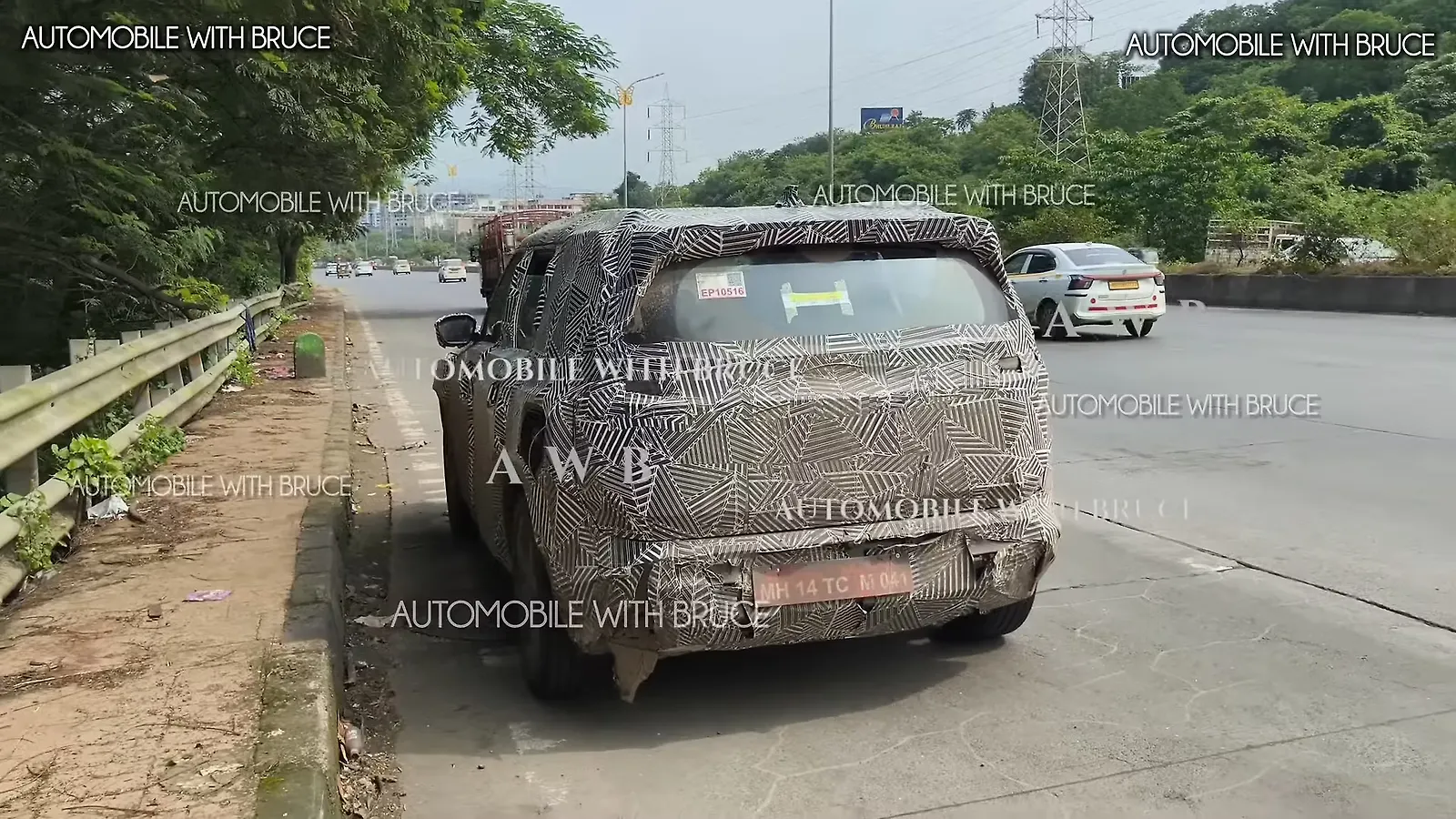 Tata Sierra Left Rear Three Quarter
