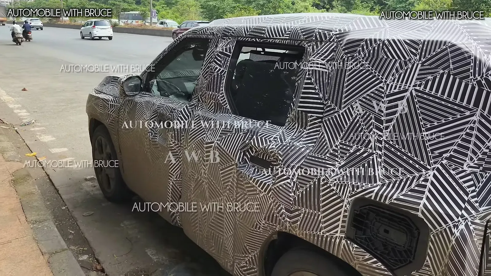 Tata Sierra Left Side View
