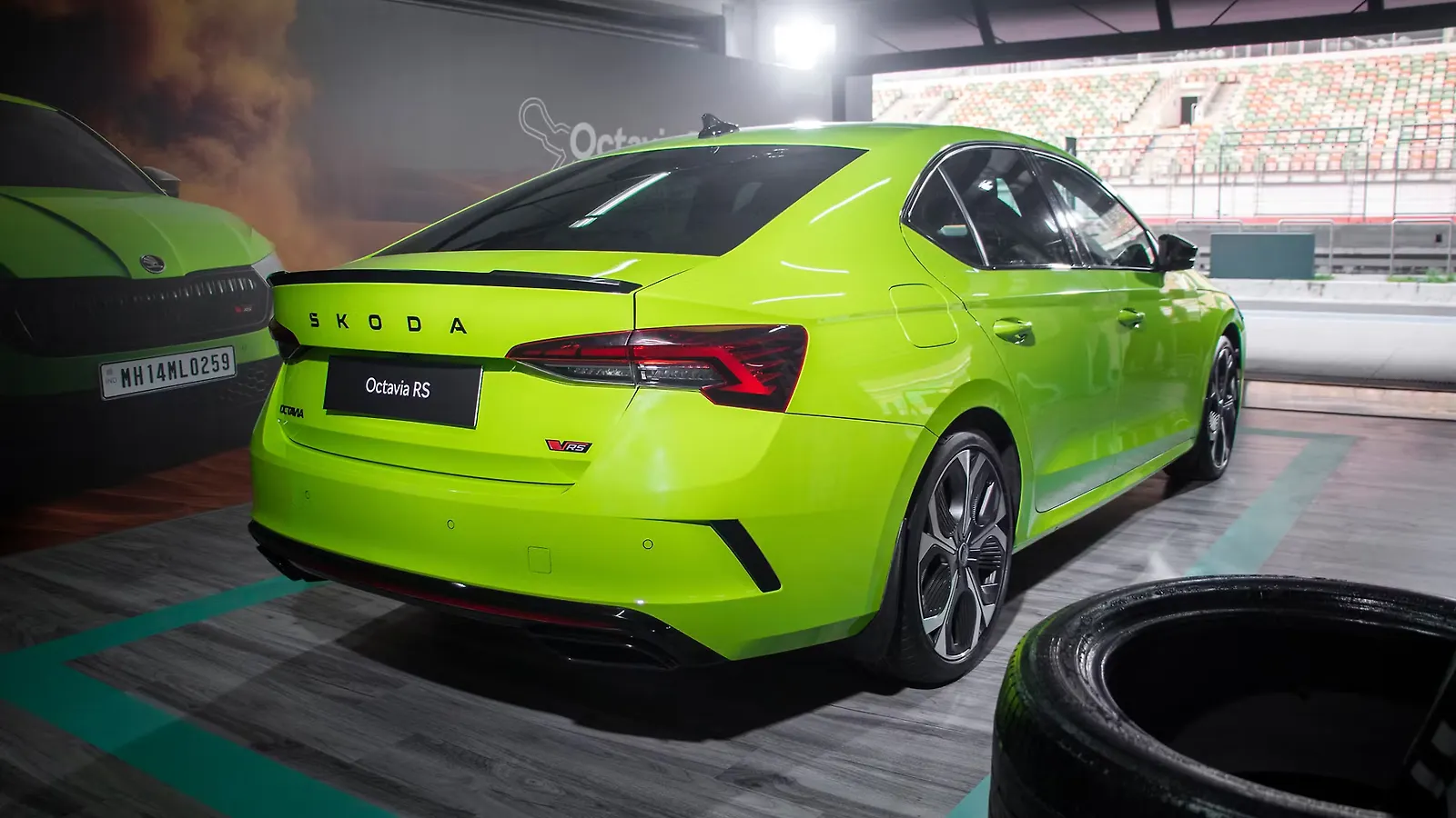 Skoda Octavia RS Left Rear Three Quarter