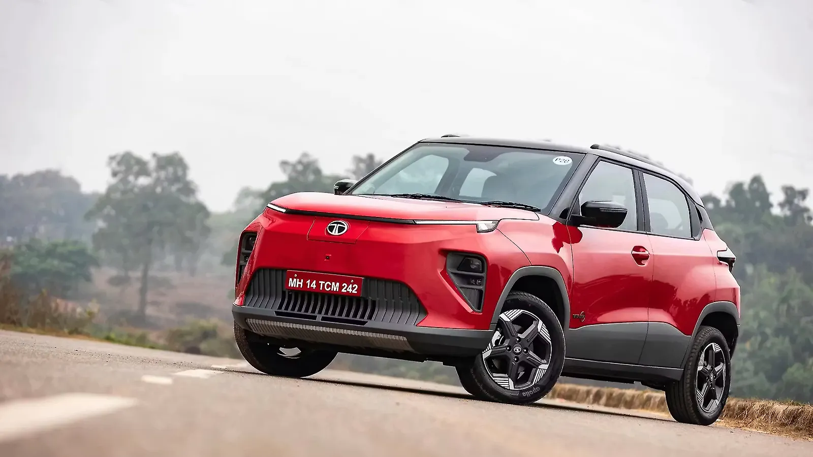 Tata Punch EV Left Front Three Quarter