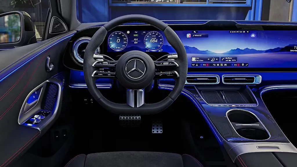 New Mercedes-Benz C-Class EV Interior Revealed - CarWale