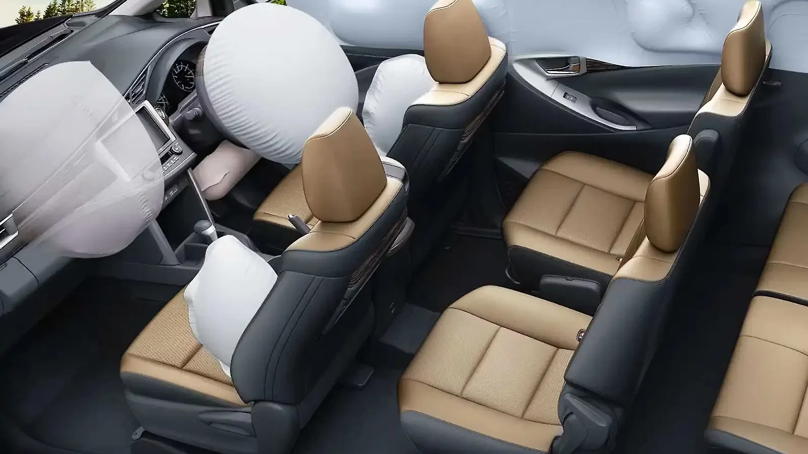 Toyota Innova Crysta Driver Knee Airbag
