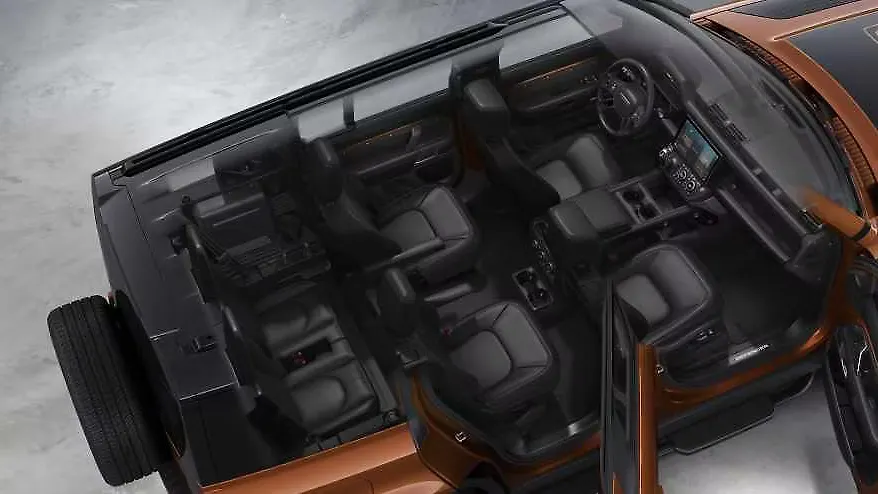 Land Rover Defender Second Row Seats