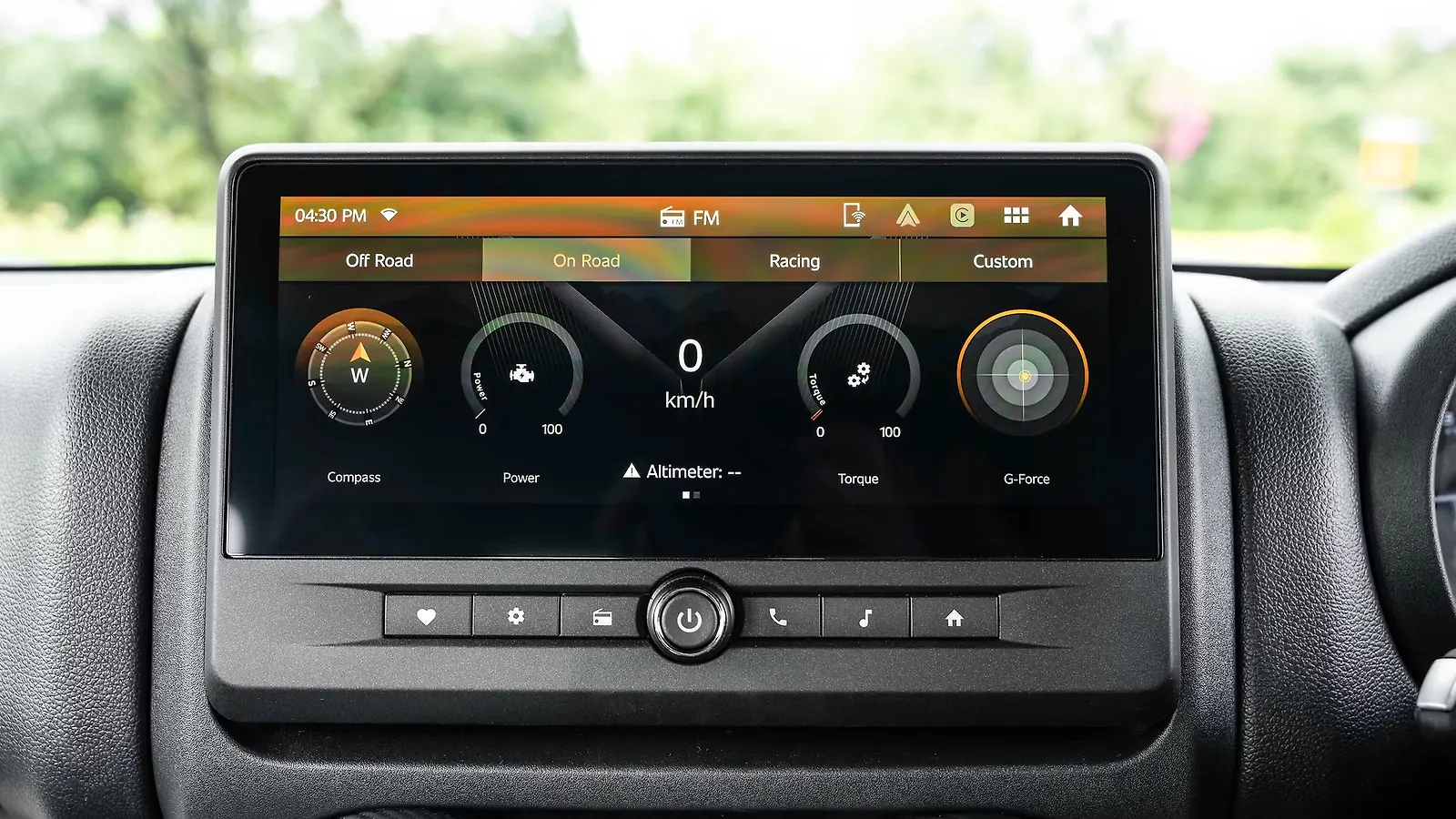 Mahindra Thar OG Infotainment System Mahindra Thar OG Infotainment System