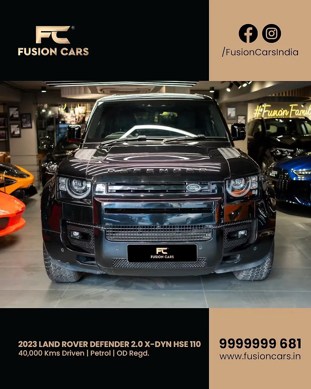 2023 Land Rover Defender 110 X-Dynamic HSE 2.0 Petrol [2023-2025] 1