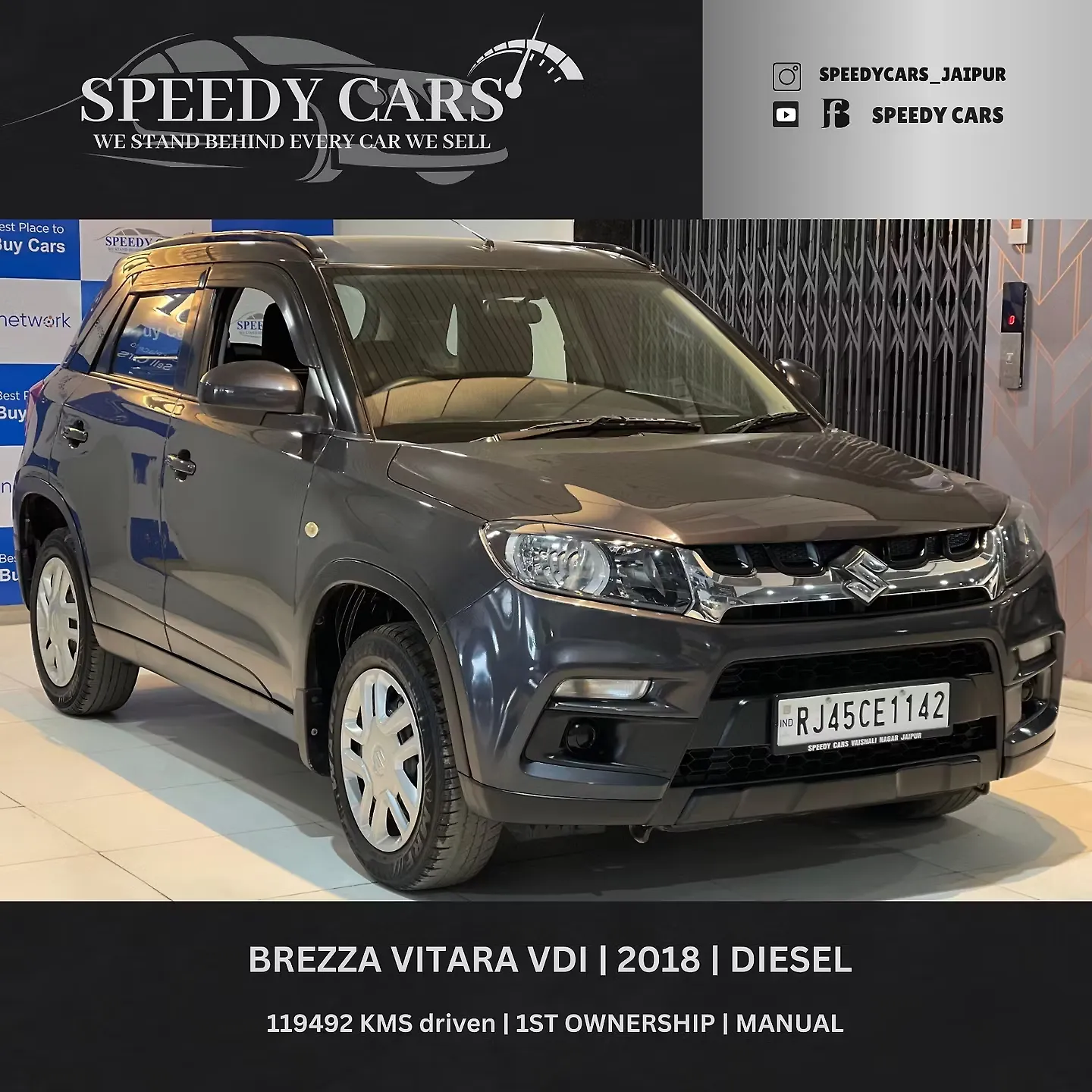 2018 Maruti Suzuki Vitara Brezza VDi 1