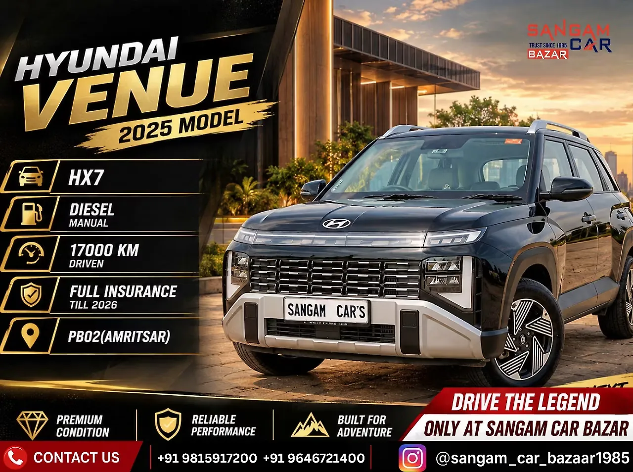2025 Hyundai Venue HX 10 Diesel 1.5L Turbo Automatic (TC) [2025-2026] 1