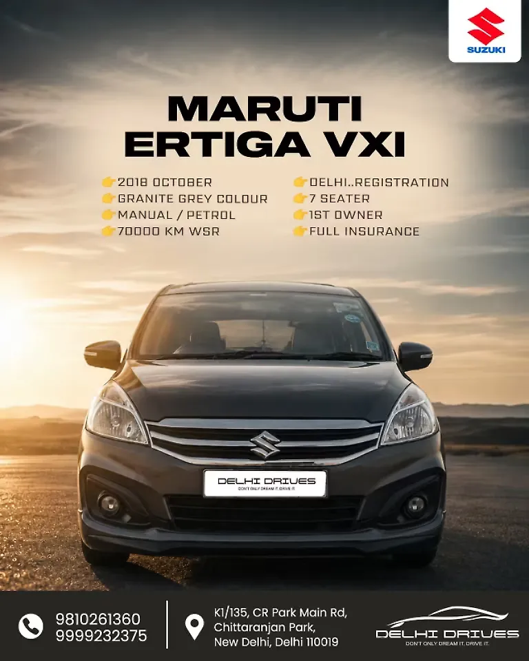 2018 Maruti Suzuki Ertiga VXi 1