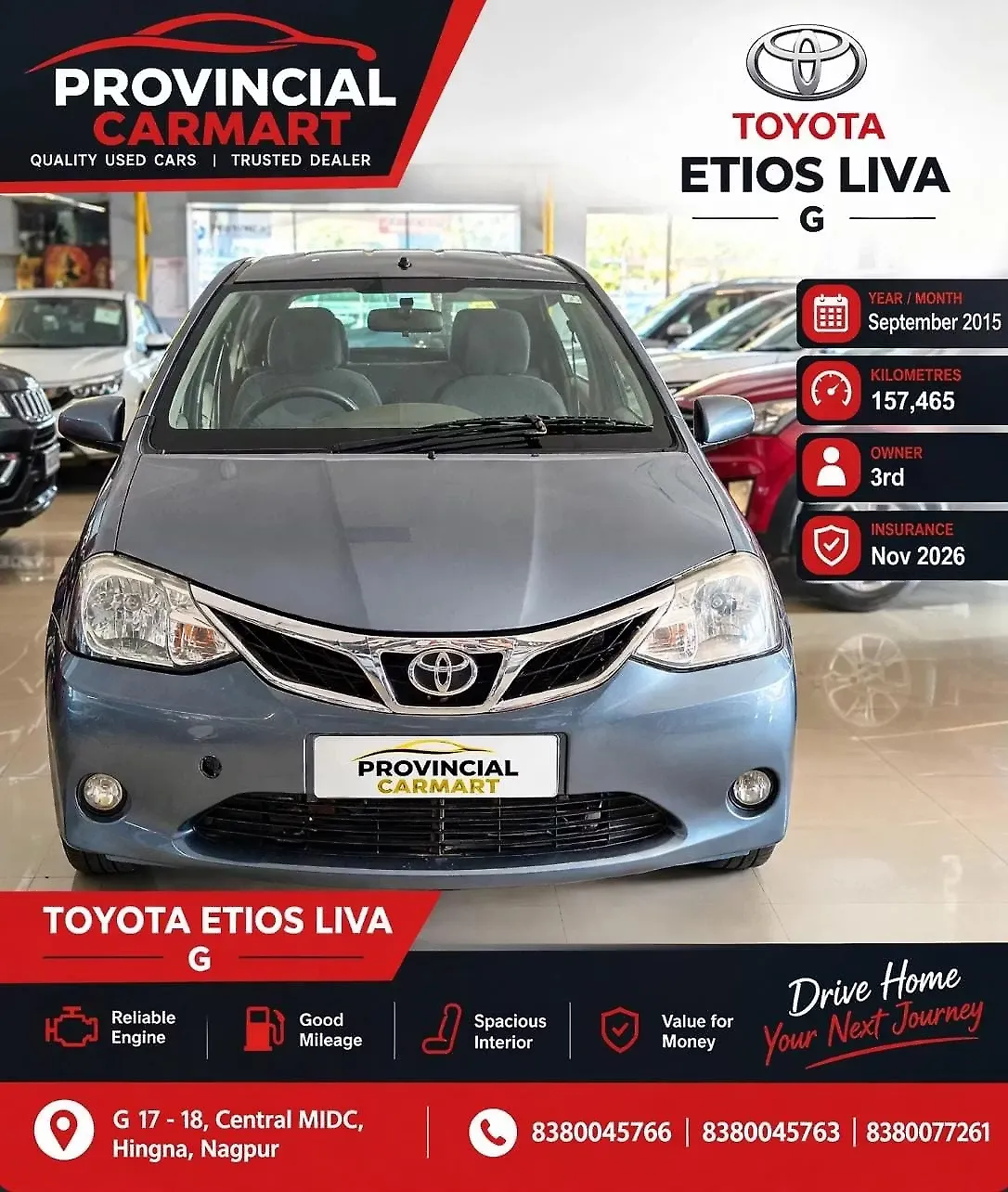2015 Toyota Etios V 1