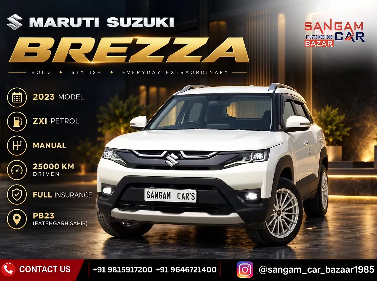 2023 Maruti Suzuki Vitara Brezza ZXi [2023-2025] 1