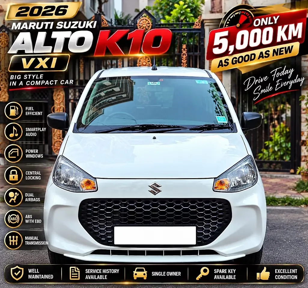 2026 मारुति सुज़ुकी ऑल्टो k10 VXi (O) Petrol Manual 5 STR 1