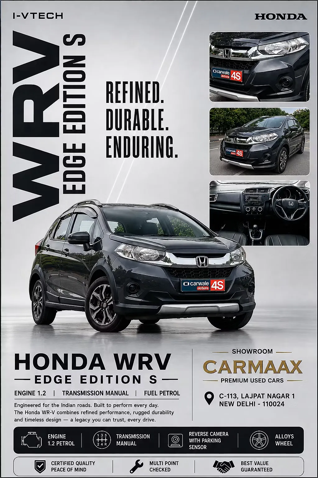 2018 Honda WR-V Edge Edition Petrol [2018-2019] 1