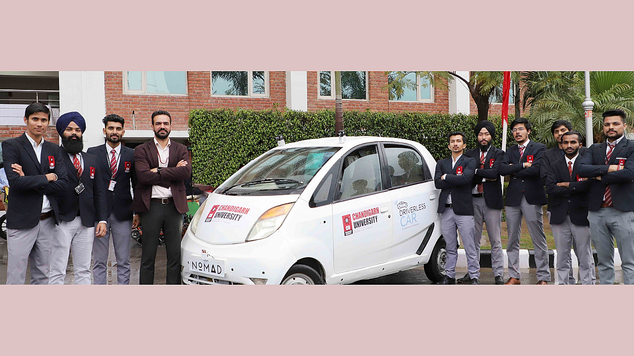 Chandigarh University - NOMAD autonomous car