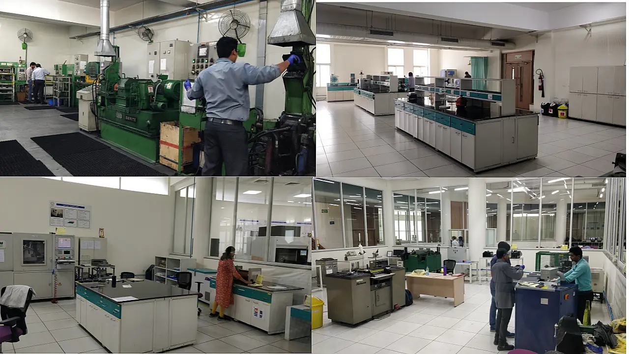 Different labs at JK Tyre Different labs at JK Tyre