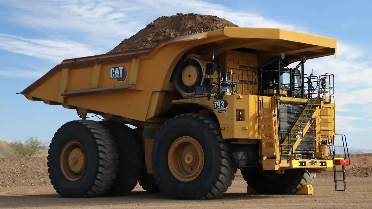 Caterpillar E-Mining Truck Caterpillar E-Mining Truck