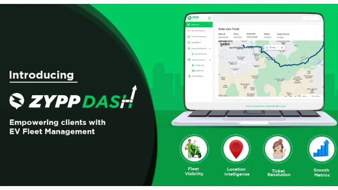 Zypp Electric Launches ZyppDash Zypp Electric Launches ZyppDash