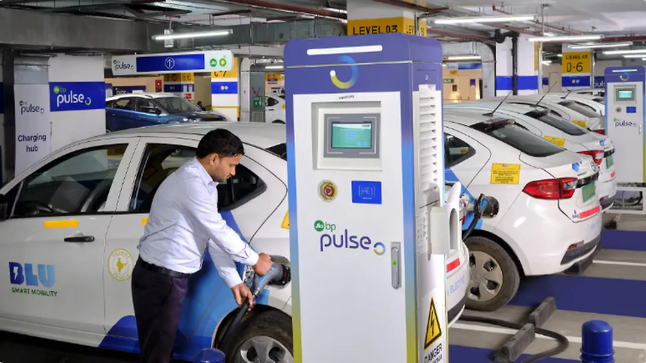 BluSmart Charging station BluSmart Charging station