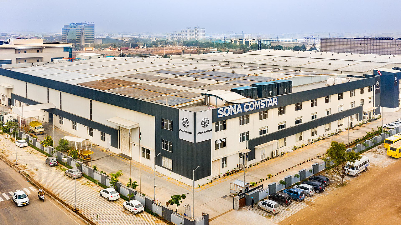 Sona Comstar Gurgaon plant