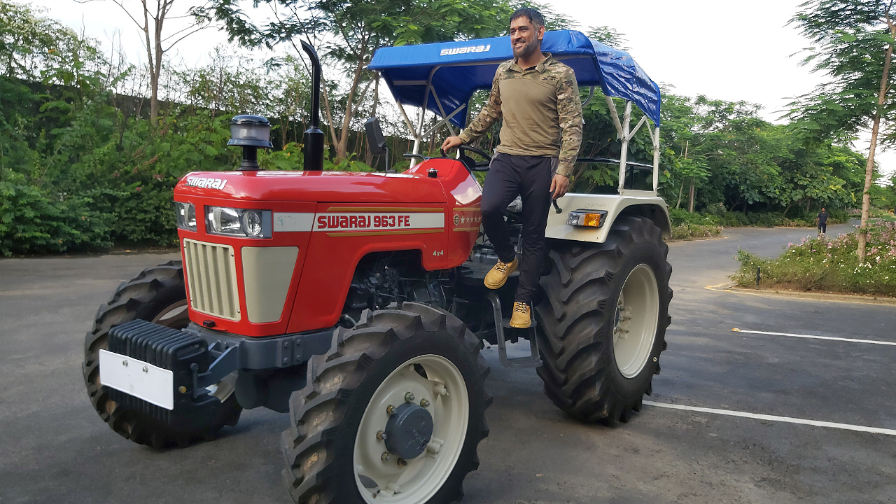 MSD As Brand Ambassador For Swaraj Tractors