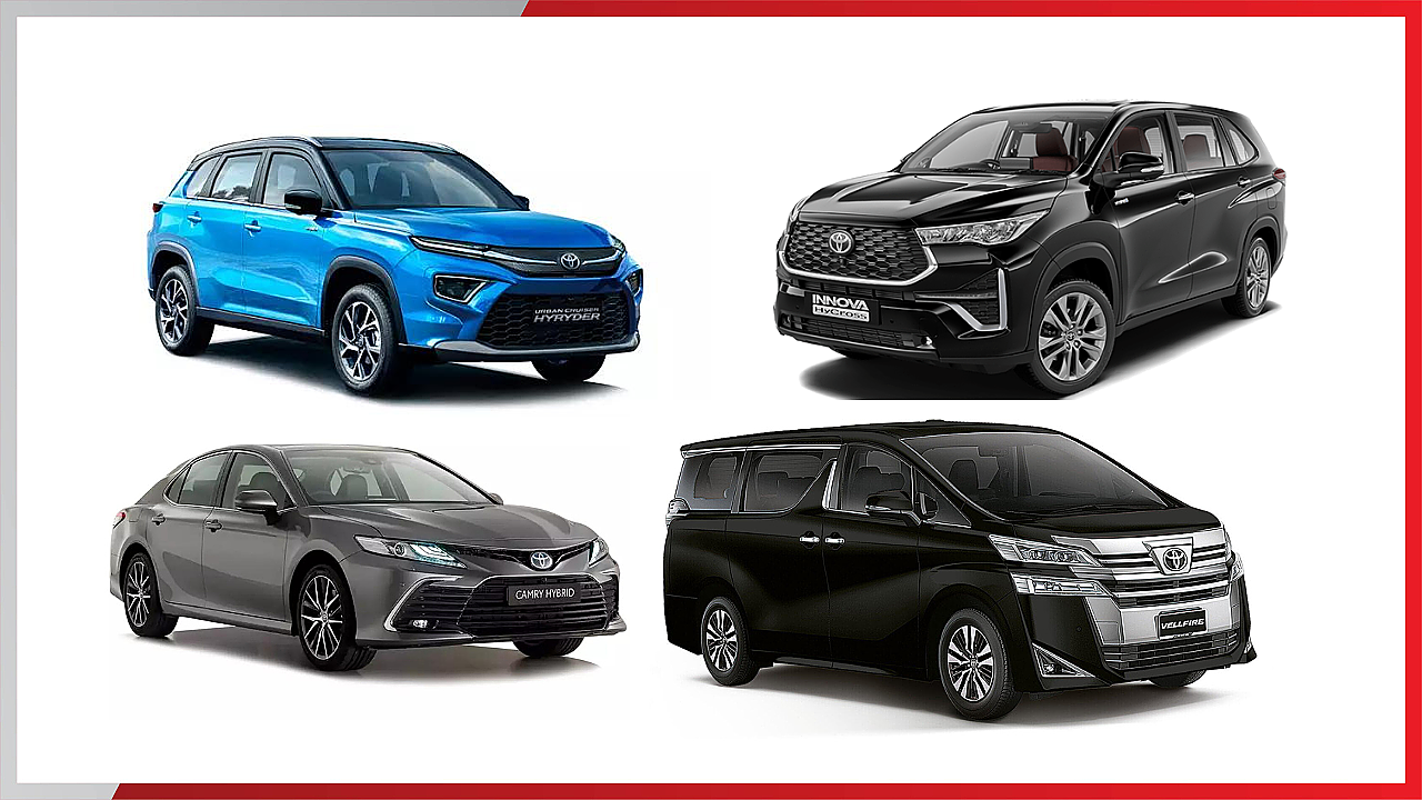 Toyota Hybrid Lineup