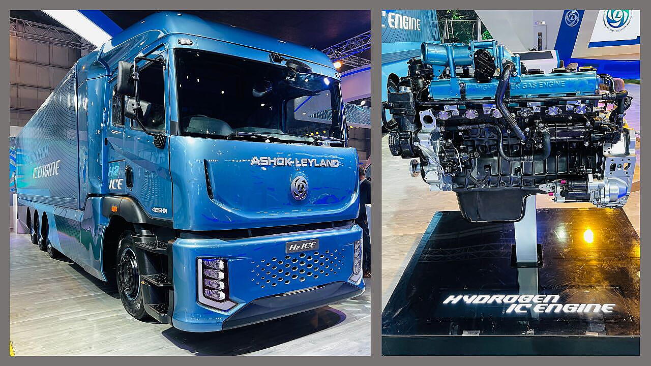 Ashok Leyland Hydrogen Truck 