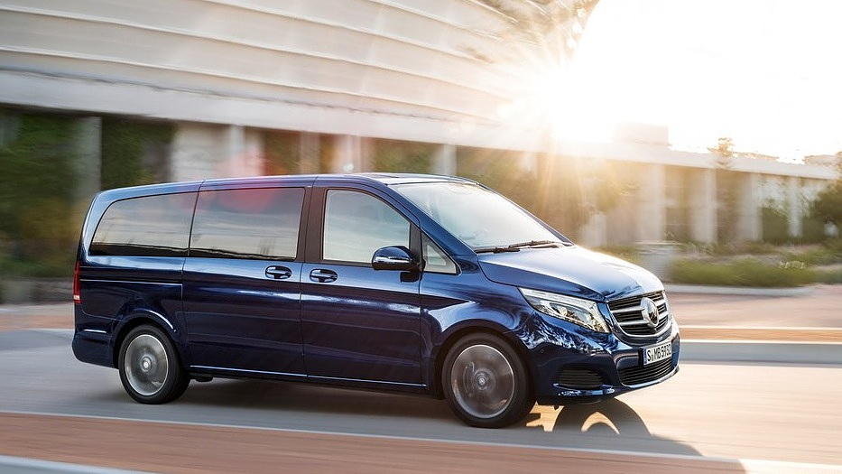 Mercedes v deals class electric price