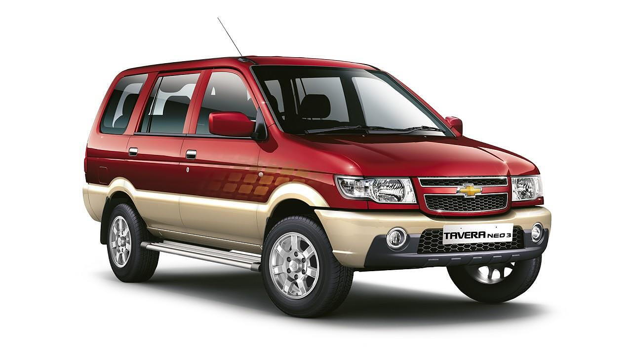 Chevrolet Tavera Price - Images, Colors & Reviews - CarWale