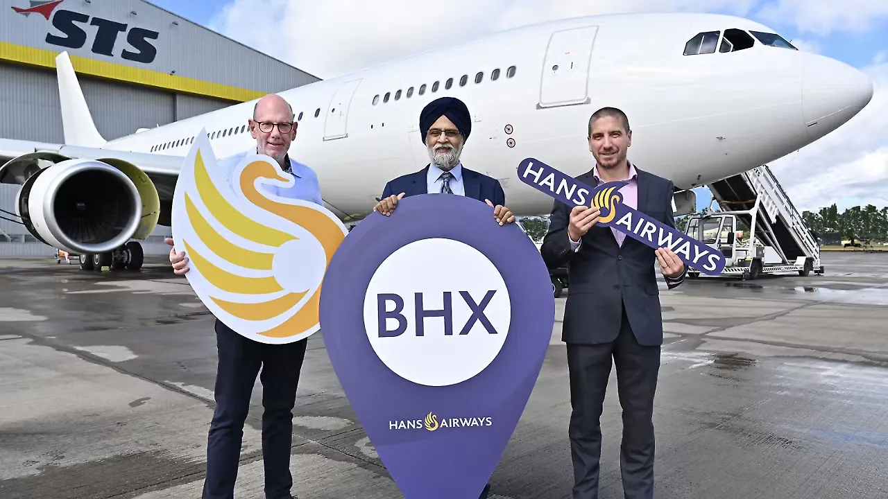 Hans Airways To Operate Flights To Amritsar From Birmingham