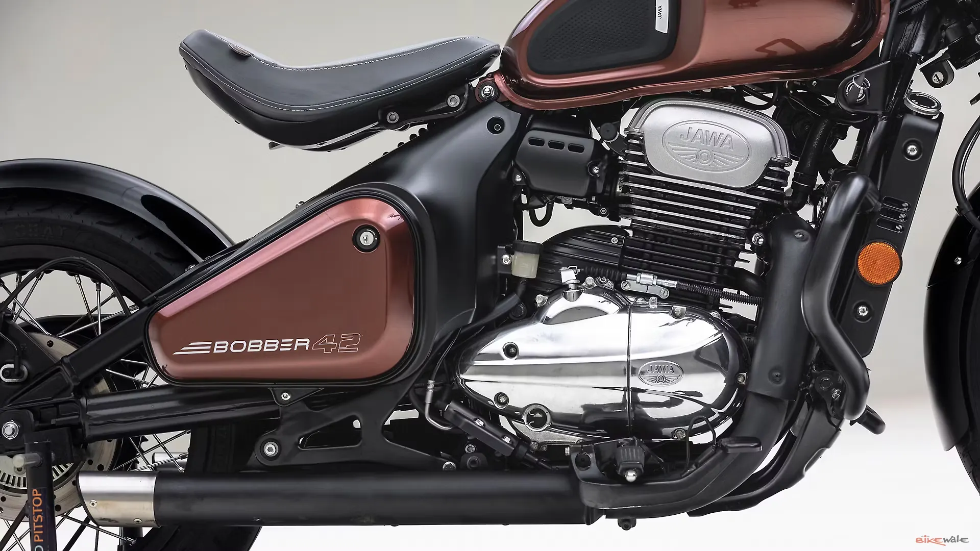 Jawa 42 Bobber Engine From Right