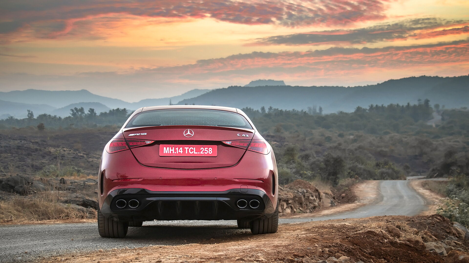 C43 amg online rear