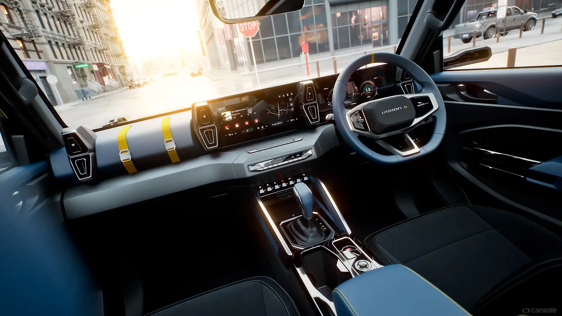 Mahindra Vision S Concept interior
