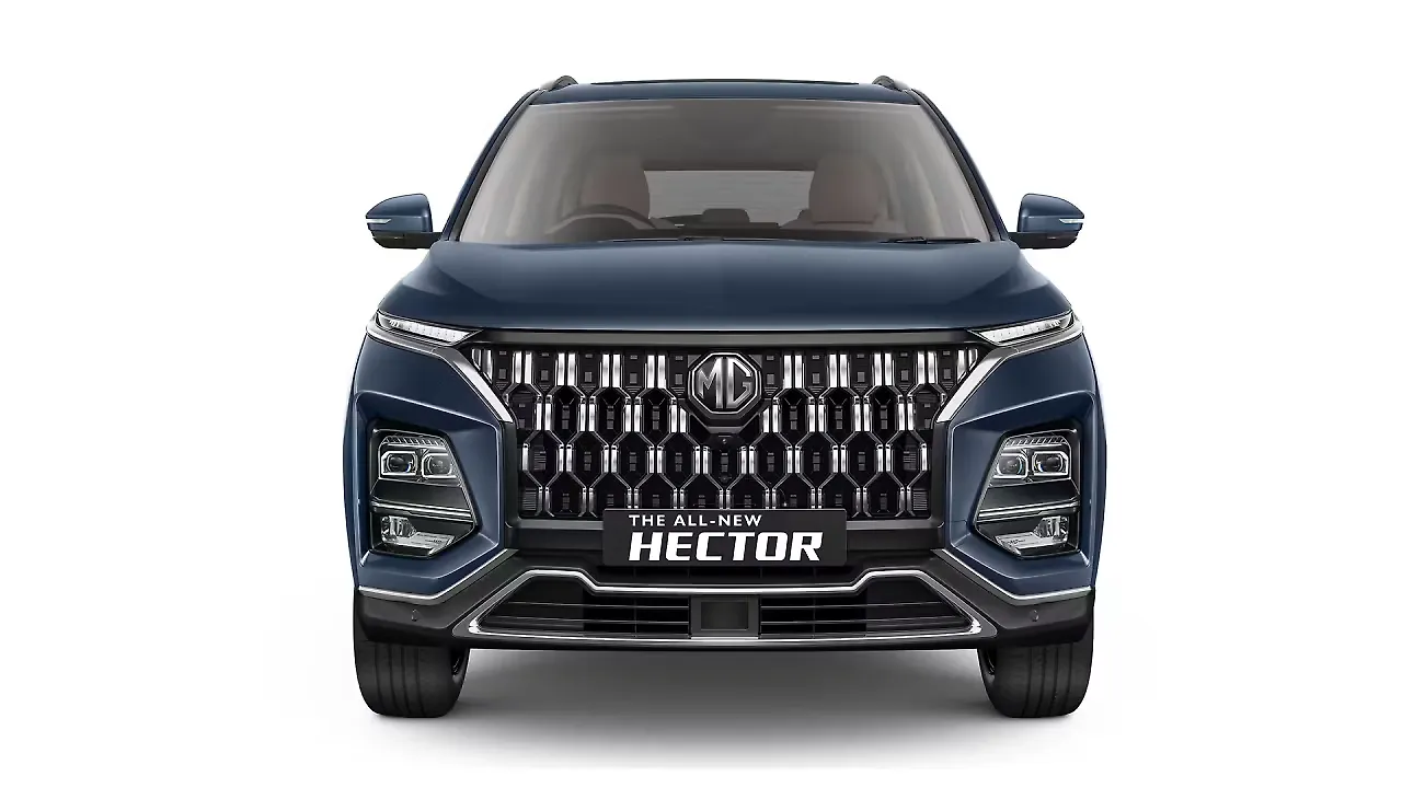 MG Hector Front Grid View