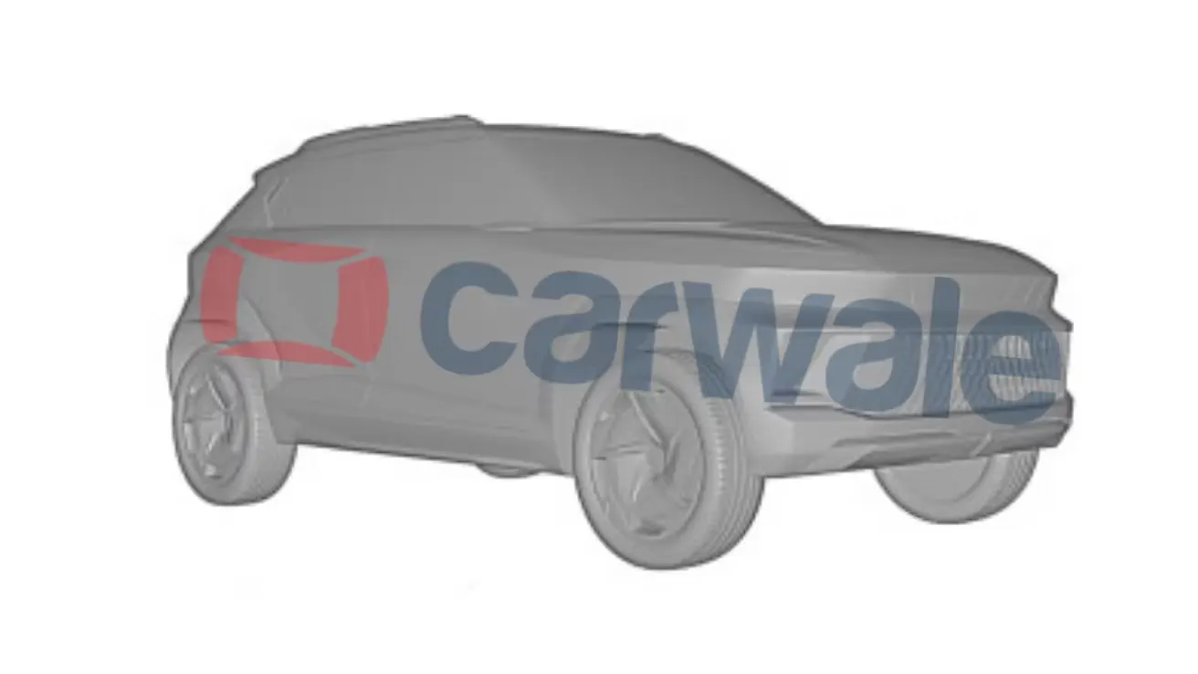 A futuristic Mahindra Vision X SUV concept showing sharp design lines and next-generation styling.
