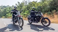 Bajaj Avenger Cruise 220 Front Three-Quarter Bajaj Avenger Cruise 220 Front Three-Quarter