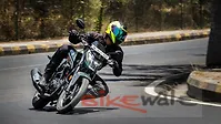 Honda X-Blade Cornering