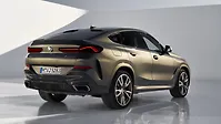 BMW X6 Rear View BMW X6 Rear View