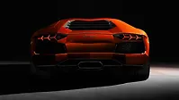 Lamborghini Aventador Rear View