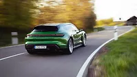 Porsche Taycan Cross Turismo Rear View