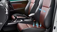 Toyota Fortuner Legender Front Row Seats