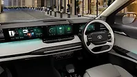 Tata Sierra EV Dashboard