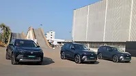 Tata Harrier EV Right Front Three Quarter