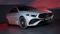 Mercedes-Benz AMG A45 S Right Front Three Quarter Mercedes-Benz AMG A45 S Right Front Three Quarter