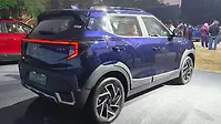 Mahindra XUV 3XO EV Right Rear Three Quarter