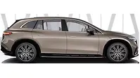 Mercedes-Benz EQS SUV Right Side View Mercedes-Benz EQS SUV Right Side View