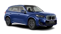 बीएमडब्ल्यू ix1 LWB ठीक सामने तीन चौथाई बीएमडब्ल्यू ix1 LWB ठीक सामने तीन चौथाई